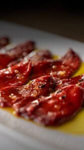 Spanish Caramelized Peppers – Pimientos Confitados