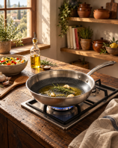 How to Cook with Olive Oil Without Burning It