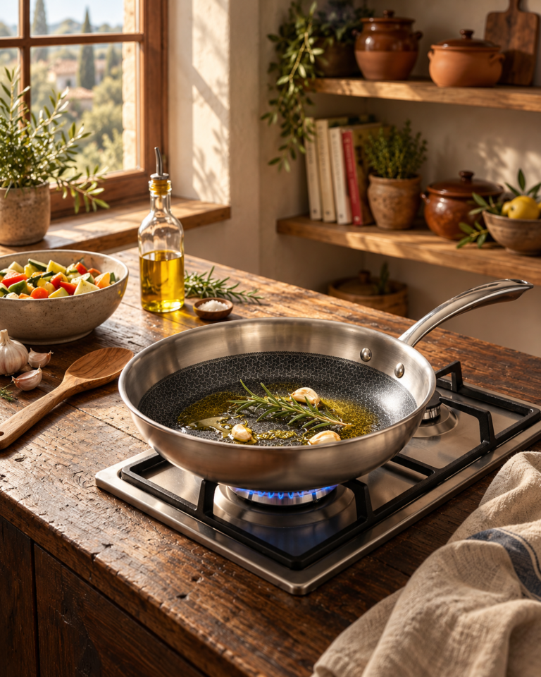 How to Cook with Olive Oil Without Burning It