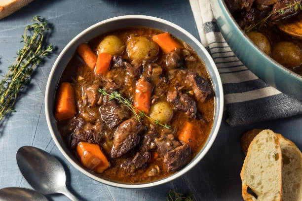 Andalusian Beef Stew with Pedro Ximénez and Saffron