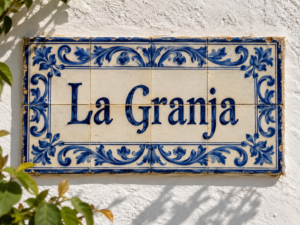 Spanish Ceramic House Signs: A Beautiful Tradition of Hand-Painted Azulejos