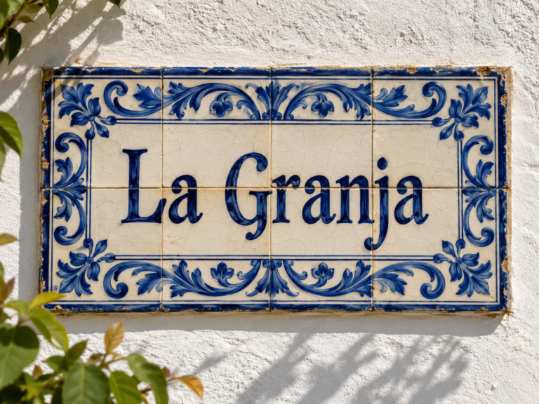Spanish Ceramic House Signs: A Beautiful Tradition of Hand-Painted Azulejos